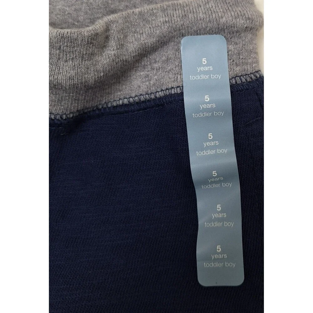NOS! Baby Gap Pull-On Drawstring 100% Cotton Knit Shorts Toddler Boy 5